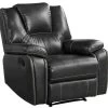 Steve Silver Co. Katrine Charcoal Reclining Chair -Furniture Store 9cca5275 98f3 4040 87d5 1b464e48c5a5