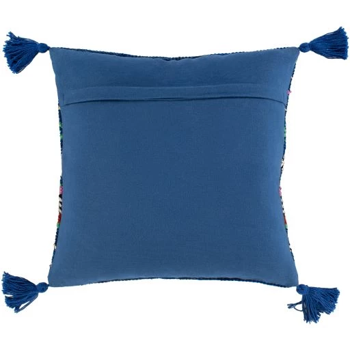 Surya Trenza Dark Blue 18"x18" Toss Pillow Shell Only 4 Surya Trenza Dark Blue 18"x18" Toss Pillow Shell Only - Image 2