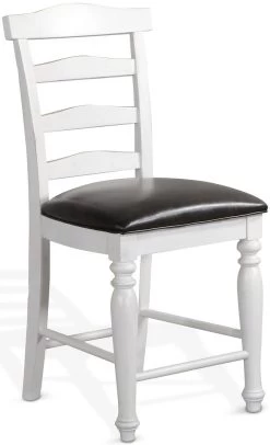 Sunny Designs™ Carriage House European Cottage Ladderback Bar Stool