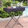 Crosley Furniture® Palm Harbor Brown Outdoor Wicker Butler Tray -Furniture Store 9e0498a2 e153 4956 9b70 33fb68a86312