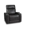 IPower Nick Grey 3X Power Recliner With Heat And Massage