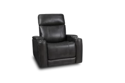 IPower Nick Grey 3X Power Recliner With Heat And Massage