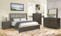 Lifestyle Grey King 3pc Bedroom Group With FREE Mattress Credit