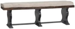 Crestview Collection Beaufort Stained Bench