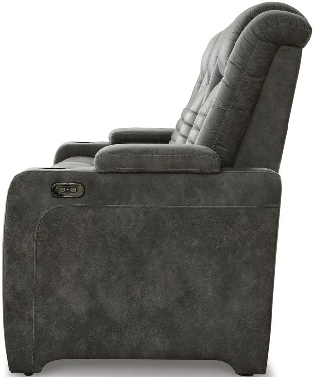 Signature Design By Ashley® Soundcheck Storm Power Reclining Sofa 6 Signature Design By Ashley® Soundcheck Storm Power Reclining Sofa - Image 4