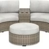 Signature Design By Ashley® Calworth 8-Piece Beige Outdoor Sectional Set 2 Signature Design By Ashley® Calworth 8-Piece Beige Outdoor Sectional Set -Furniture Store a0f76fd7 23fe 4636 80ee b6a78ac3ffa9