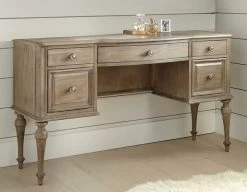 Steve Silver Co. Highland Park Waxed Driftwood Vanity Desk