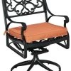Homestyles® Sanibel Black Outdoor Swivel Rocking Chair
