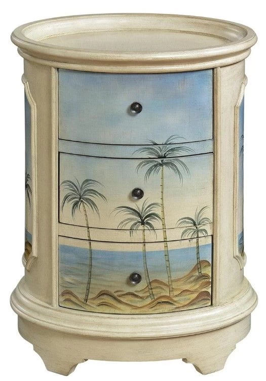 Coast2Coast Home™ Olosega Ivory Sea View Oval Chest 4 Coast2Coast Home™ Olosega Ivory Sea View Oval Chest - Image 2