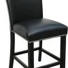 Steve Silver Co. Camila Black Upholstered Counter Chair -Furniture Store a4e61af4 ce62 44c9 b8e7 af6fa6885911