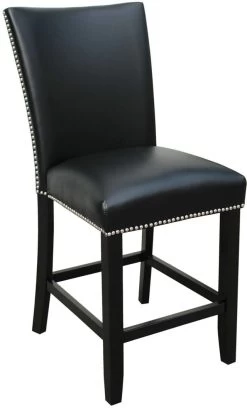 Steve Silver Co. Camila Black Upholstered Counter Chair