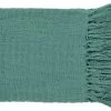 Surya Tilda Emerald 59"x51" Throw Blanket -Furniture Store a6e90a24 222d 4ed4 8ef6 39c78fe71fac