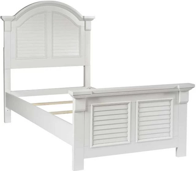 Liberty Summer House Oyster White Youth Twin Panel Bed 3 Liberty Summer House Oyster White Youth Twin Panel Bed