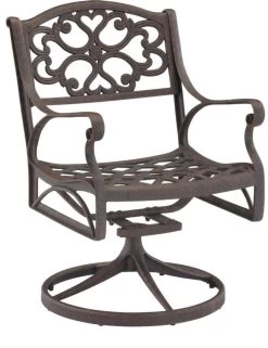 Homestyles® Sanibel Bronze Swivel Rocking Chair