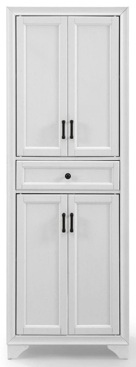 Crosley Furniture® Tara Distressed White Pantry 4 Crosley Furniture® Tara Distressed White Pantry - Image 2