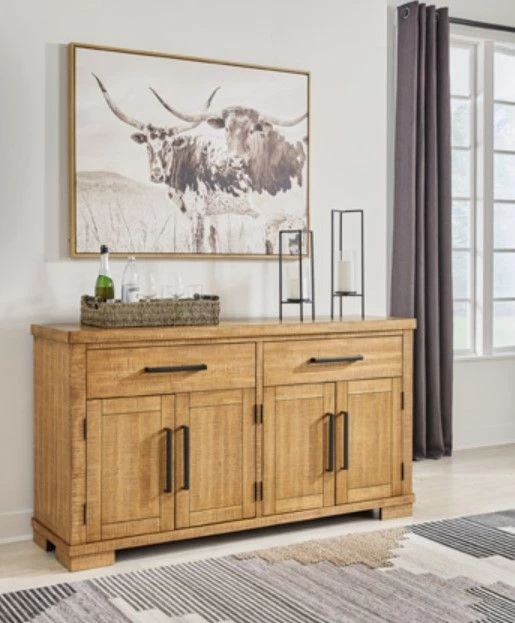 Signature Design By Ashley® Havonplane Brown Dining Server 4 Signature Design By Ashley® Havonplane Brown Dining Server - Image 2