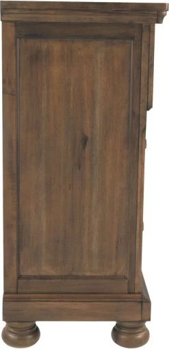 Signature Design By Ashley® Flynnter Medium Brown Dresser And Mirror -Furniture Store ab9a1fab 4e61 456e ba8c c69a0adb019a