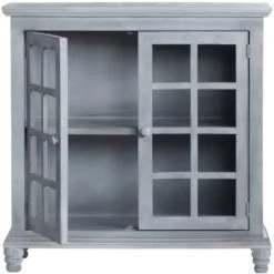 Crestview Collection Asher Gray Cabinet -Furniture Store abbfc04f 8bb0 444f b514 f6cf06777544