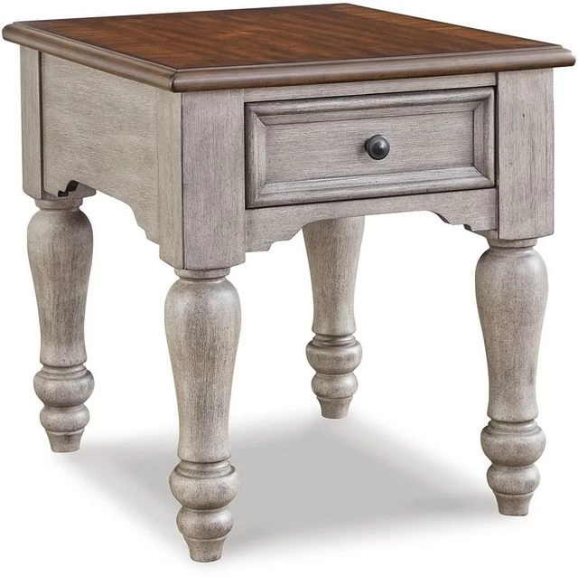 Signature Design By Ashley® Lodenbay Antique Gray/Brown End Table 3 Signature Design By Ashley® Lodenbay Antique Gray/Brown End Table