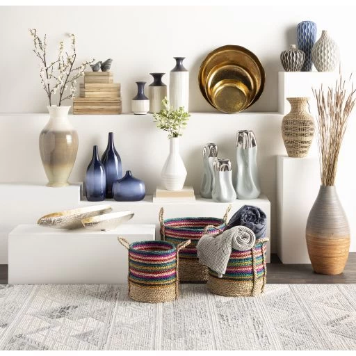 Surya Boteh Dark Blue 50"x60" Throw Blanket 6 Surya Boteh Dark Blue 50"x60" Throw Blanket - Image 4