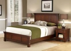 Homestyles® Aspen 2-Piece Brown Queen Bedroom Set