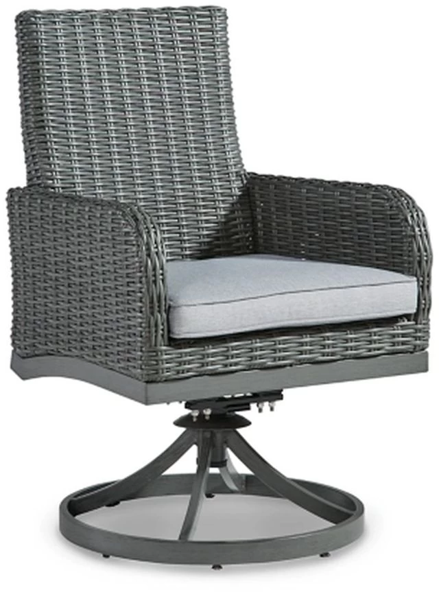 Signature Design By Ashley® Elite Park Gray Swivel Chair With Cushion 3 Signature Design By Ashley® Elite Park Gray Swivel Chair With Cushion