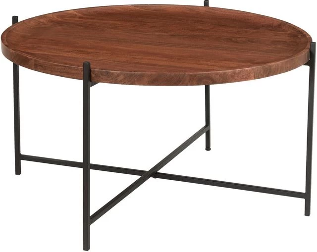 Coast2Coast Home™ Huntley Black/Brant Brown Coffee Table 3 Coast2Coast Home™ Huntley Black/Brant Brown Coffee Table