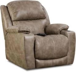 HomeStretch Home Starship Mushroom Theater Power Recliner