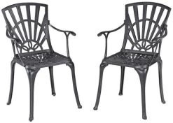 Homestyles® Grenada 5-Piece Charcoal Outdoor Dining Set -Furniture Store b0da70c1 036e 4db5 96b0 1171287d9bf5