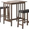 Coaster® Oleander 3-Piece Nut Brown Counter Height Dining Set
