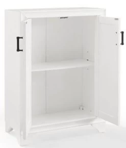 Crosley Furniture® Tara Distressed White Accent Cabinet -Furniture Store b1696831 cbde 4192 8013 0635d28e7566