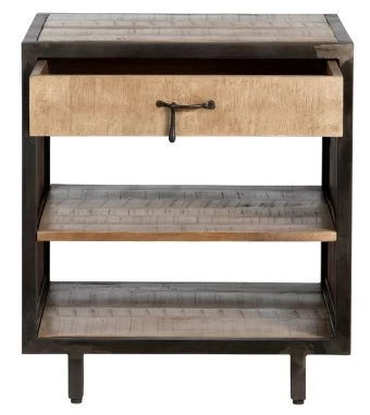 Crestview Collection Campbell Black/Brown End Table 5 Crestview Collection Campbell Black/Brown End Table - Image 3