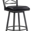 Armen Living Fargo Black 26" Counter Stool -Furniture Store b34d7d05 6010 4d08 826c 83b379494e7d