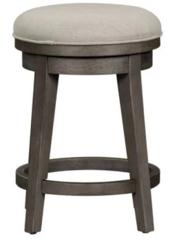 Liberty Furniture Modern Farmhouse Dark Gray Console Swivel Stool - Set Of 2 -Furniture Store b4f6e10c 36bd 478c b327 eeb293c7d3f3