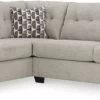 Signature Design By Ashley® Mahoney 2-Piece Pebble Left-Arm Facing Sectional With Chaise