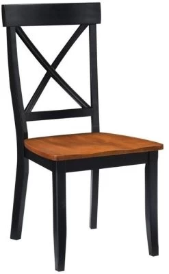 Homestyles® Bishop 2-Piece Black Side Chairs