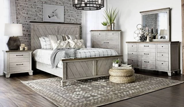 Steve Silver Co.® Bear Creek 3-Piece White Smoke And Honey Smoke King Bedroom Set 3 Steve Silver Co.® Bear Creek 3-Piece White Smoke And Honey Smoke King Bedroom Set