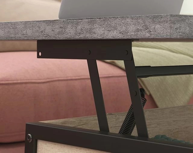 Sauder® Market Commons® Prime Oak® Lift-Top Coffee Table 6 Sauder® Market Commons® Prime Oak® Lift-Top Coffee Table - Image 4