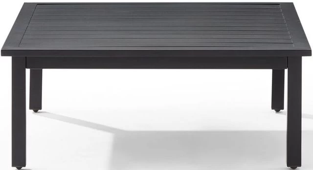 Crosley Furniture® Clark Matte Black Outdoor Coffee Table 4 Crosley Furniture® Clark Matte Black Outdoor Coffee Table - Image 2