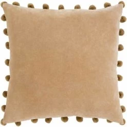 Surya Serengeti Camel 20"x20" Pillow Shell