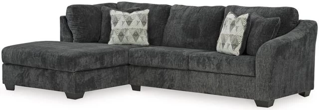 Signature Design By Ashley® Biddeford 2-Piece Ebony Left-Arm Facing Sectional With Corner Chaise 3 Signature Design By Ashley® Biddeford 2-Piece Ebony Left-Arm Facing Sectional With Corner Chaise