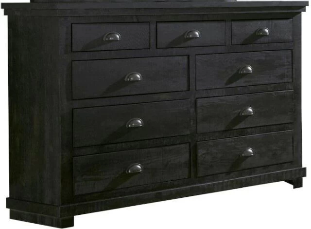 Progressive® Furniture Willow Distressed Black Dresser 3 Progressive® Furniture Willow Distressed Black Dresser