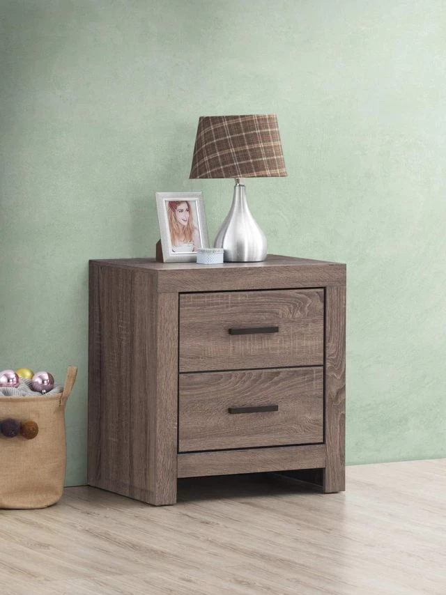 Coaster® Brantford Barrel Oak Nightstand 5 Coaster® Brantford Barrel Oak Nightstand - Image 3