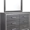 Signature Design By Ashley® Lodanna Gray Dresser And Mirror