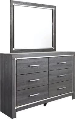 Signature Design By Ashley® Lodanna Gray Dresser And Mirror