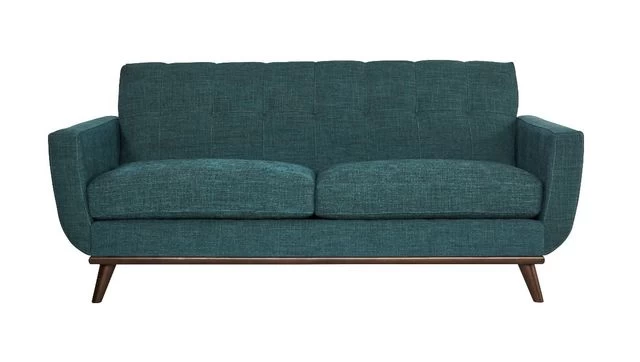 Cindy Crawford Home Elliot Teal Apartment Sofa 3 Cindy Crawford Home Elliot Teal Apartment Sofa