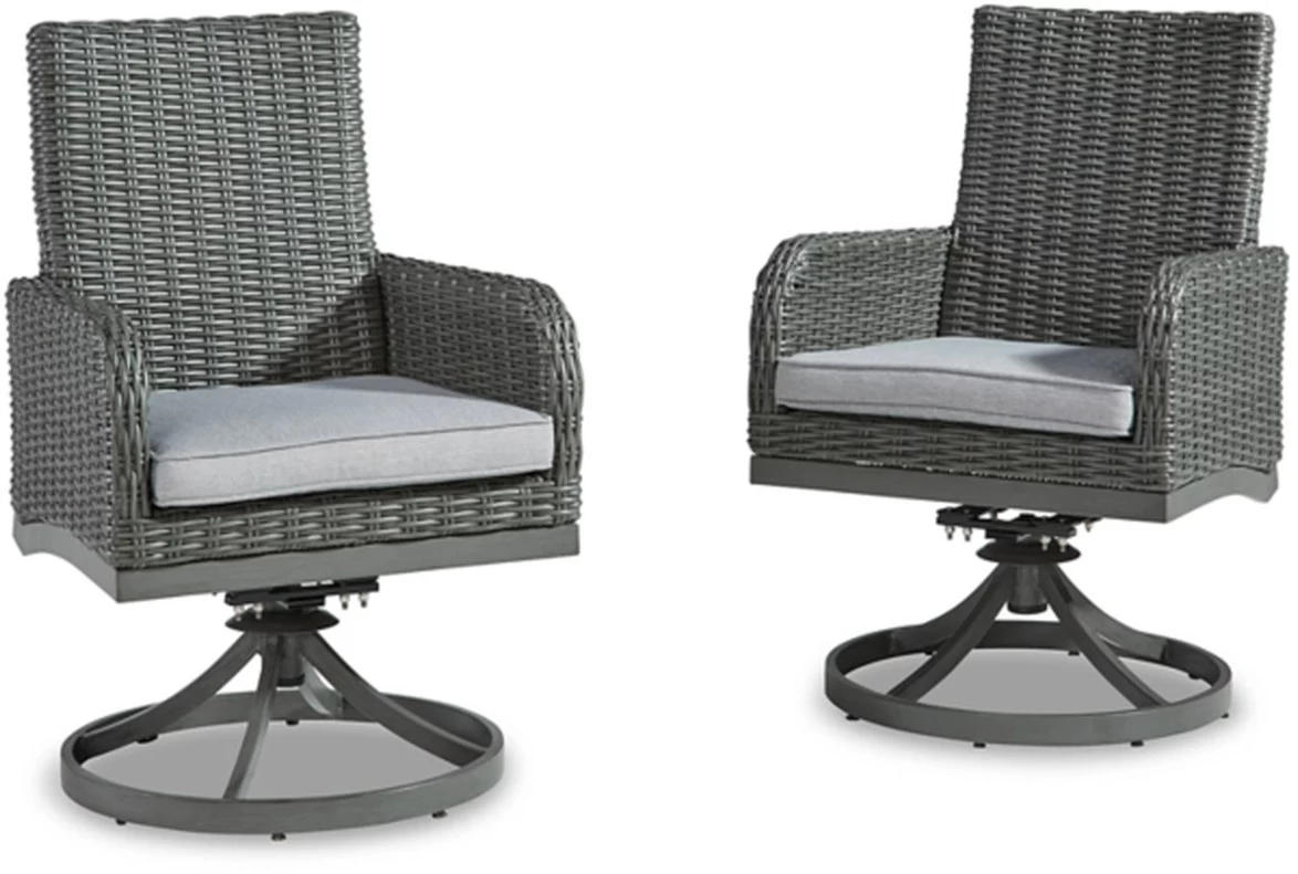 Signature Design By Ashley® Elite Park Gray Swivel Chair With Cushion 7 Signature Design By Ashley® Elite Park Gray Swivel Chair With Cushion - Image 5
