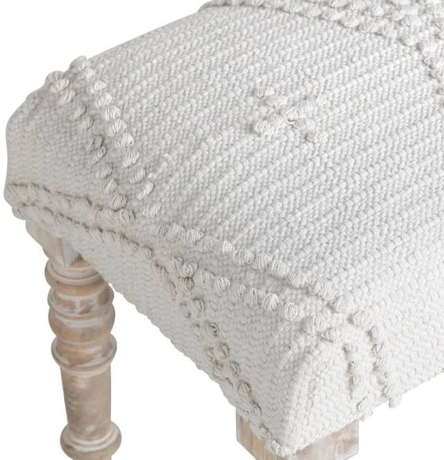 Crestview Collection South Wales Upholstered Bench 5 Crestview Collection South Wales Upholstered Bench - Image 3