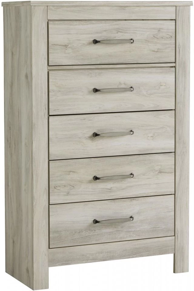 Signature Design By Ashley® Bellaby Whitewash Chest 3 Signature Design By Ashley® Bellaby Whitewash Chest