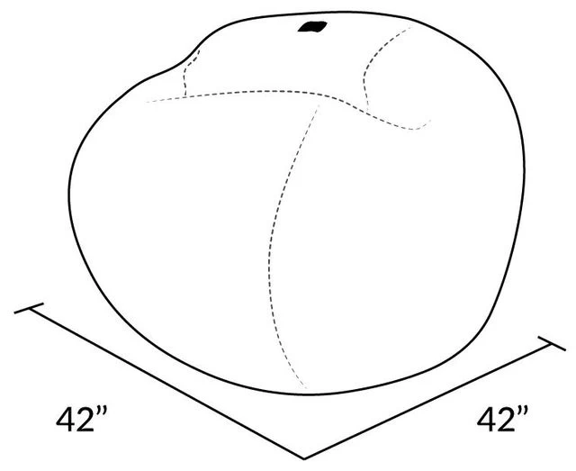 CordaRoy's® Navy Nest Terry Corduroy Full Chair 4 CordaRoy's® Navy Nest Terry Corduroy Full Chair - Image 2